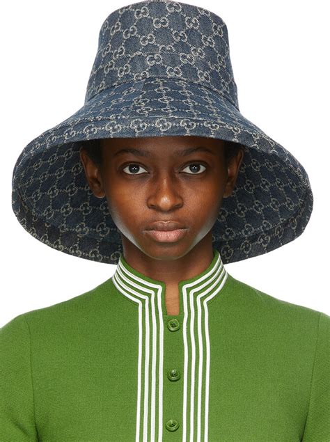 gucci denim wide brim hat how to get